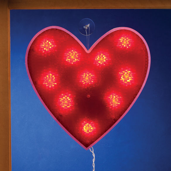 Valentine Shimmer Heart Light
